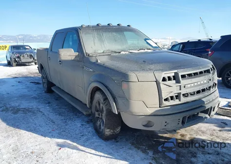2014 Ford F150 Supercrew из США, поврежденный, VIN 1FTFW1ET2EFB20579